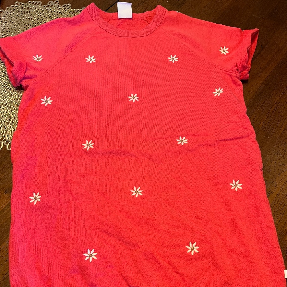 Gap floral sweatshirt top
